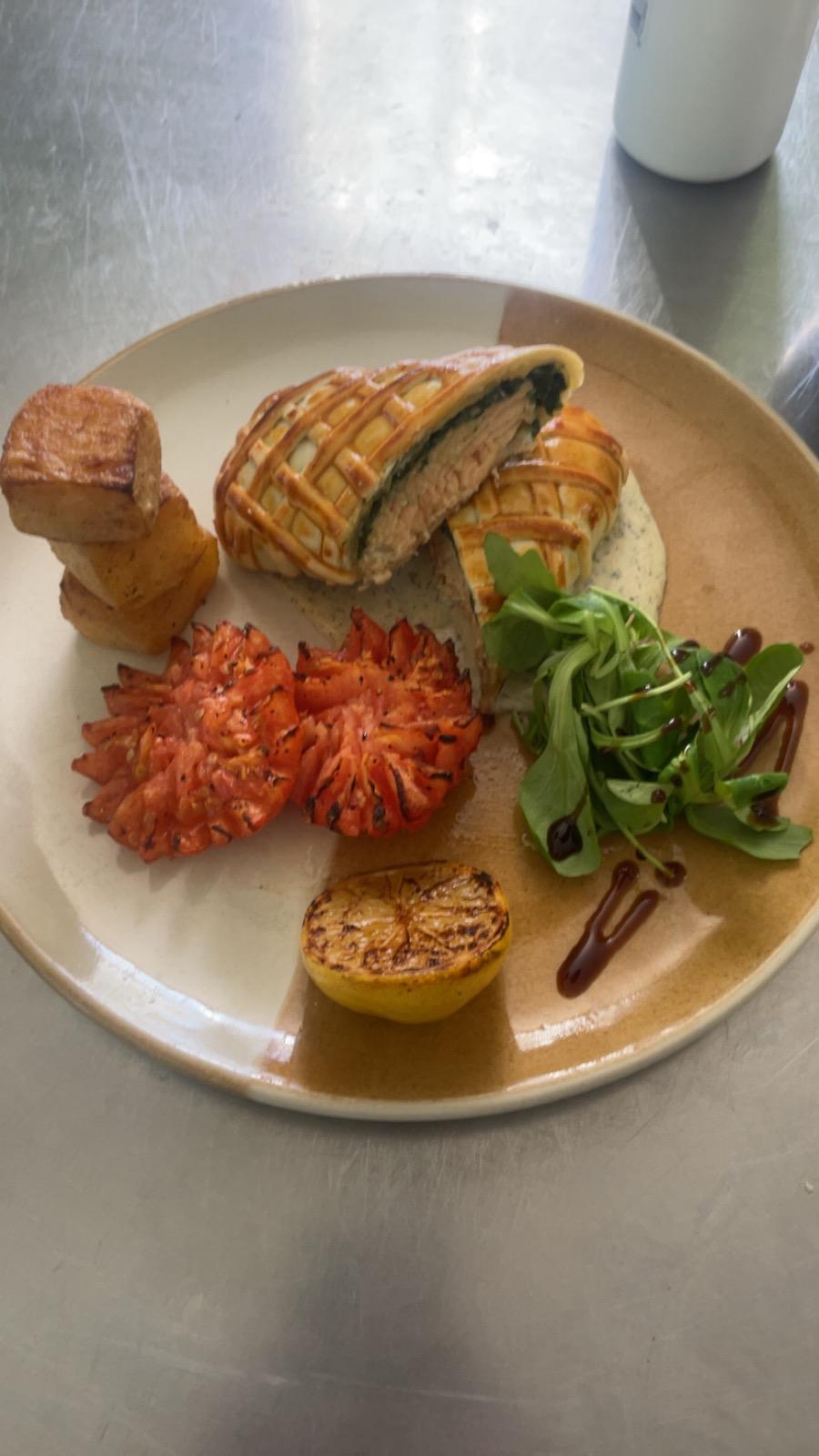 Salmon Wellington